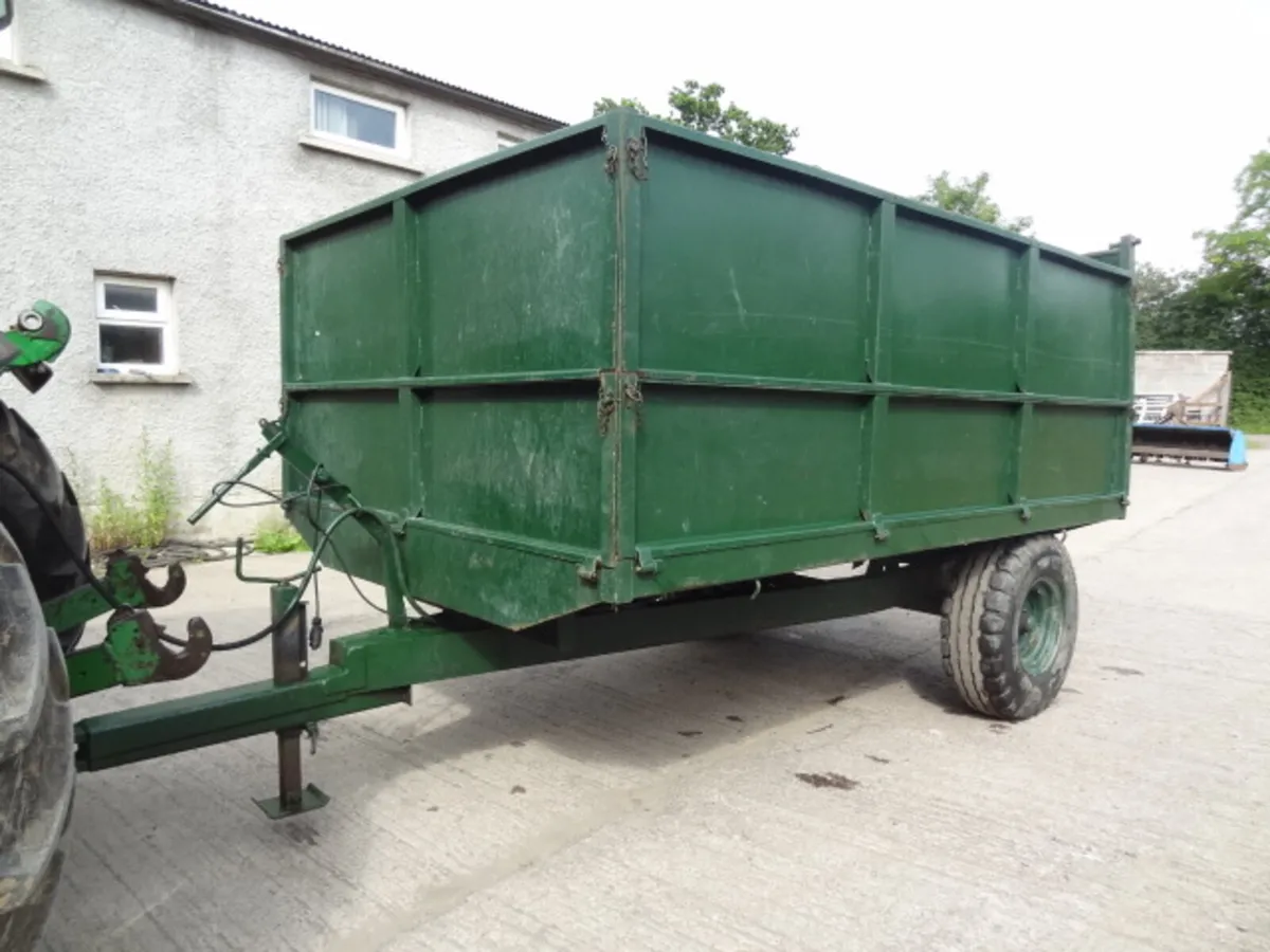 Fraser 3 Ton Dropside Grain Tipping Trailer - Image 1
