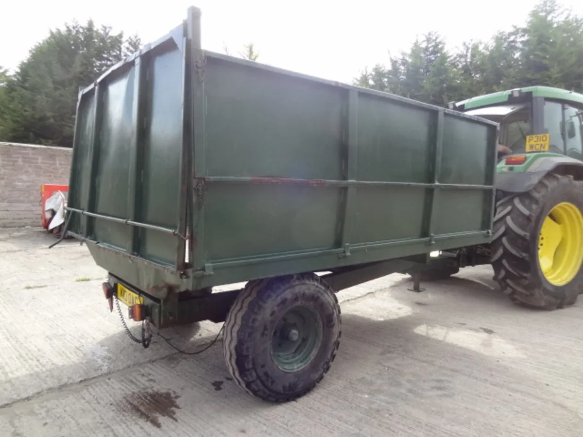 Fraser 3 Ton Dropside Grain Tipping Trailer - Image 4