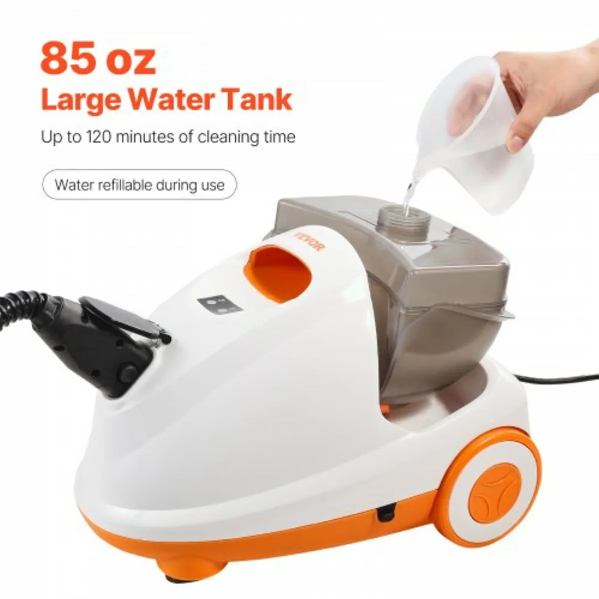 Steam Cleaner, Multipurpose Powerful Steamer with - Image 3