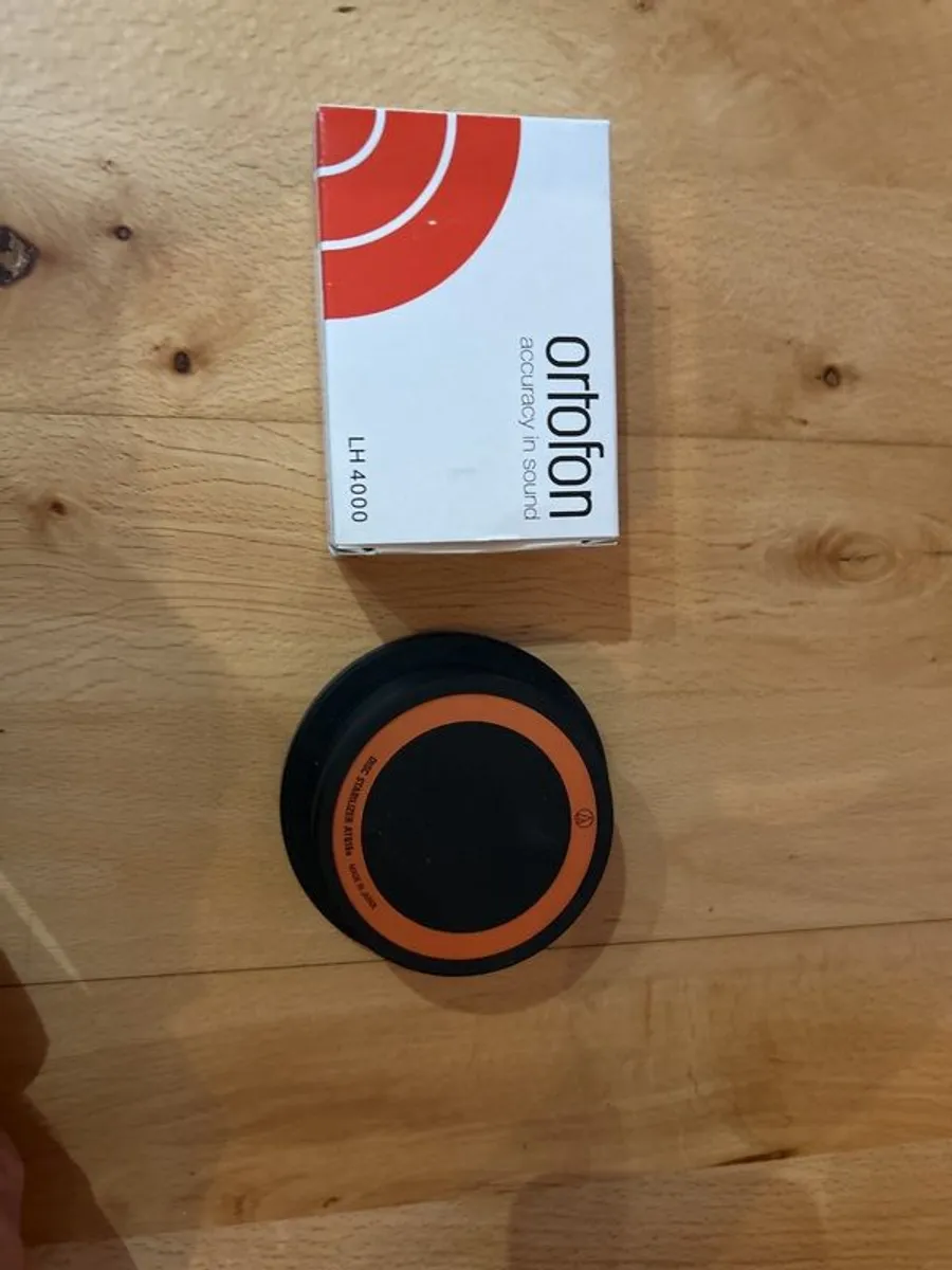 Vinyl Accessories - Ortofon LH4000 and AT618a Disc Stabilizer - Image 1