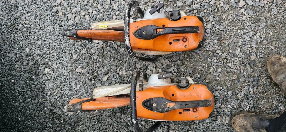 2x410 Stihl consaws