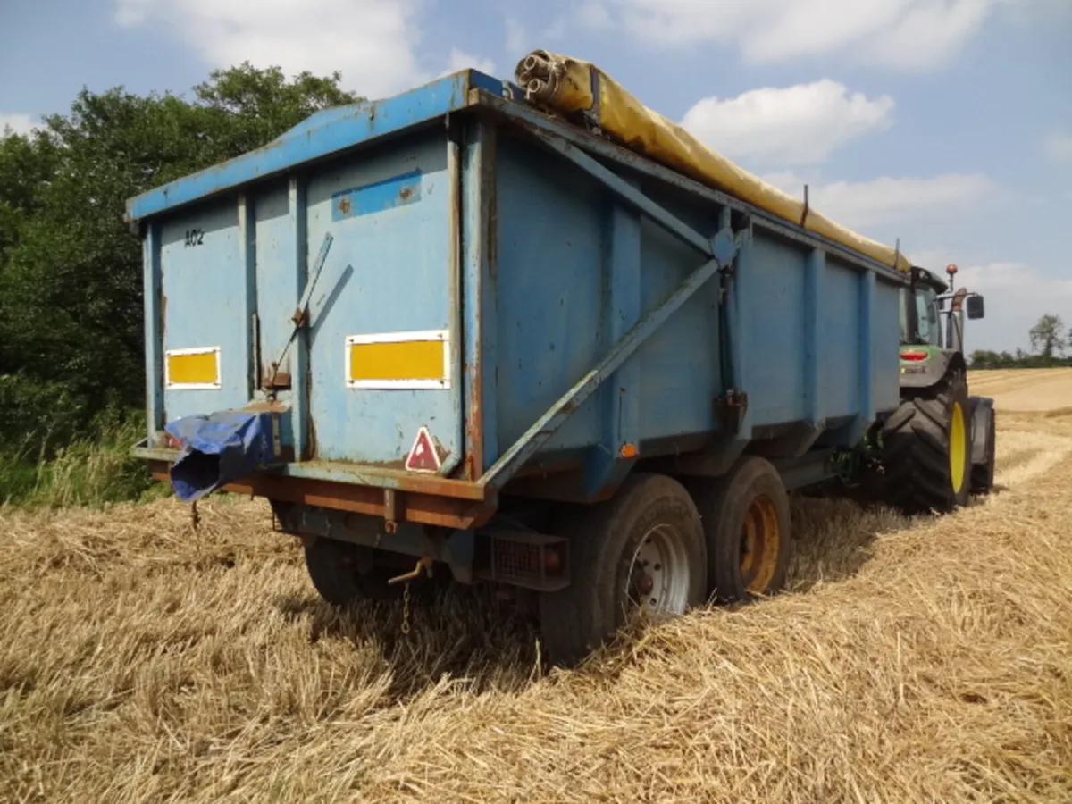 GT Bunning 12 Ton Tipping Grain Trailer - Image 4
