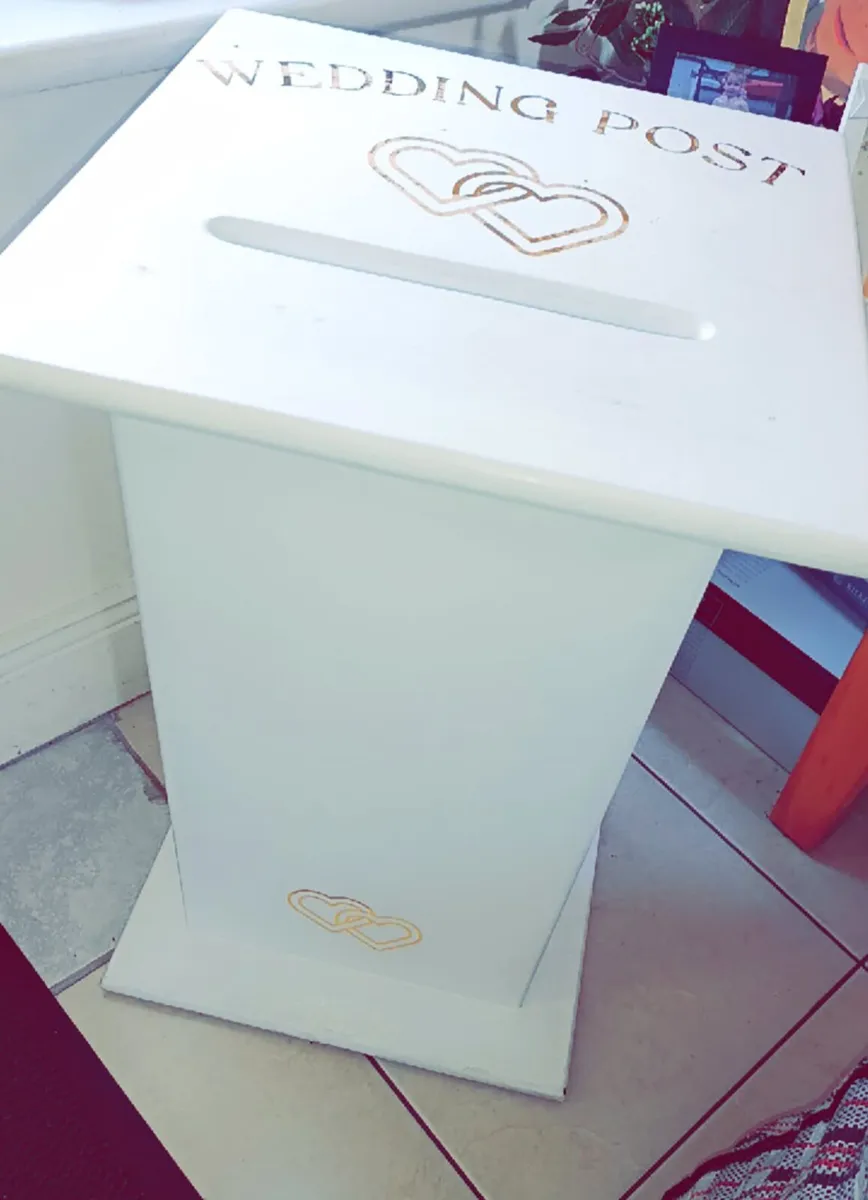 Wedding post box for sale