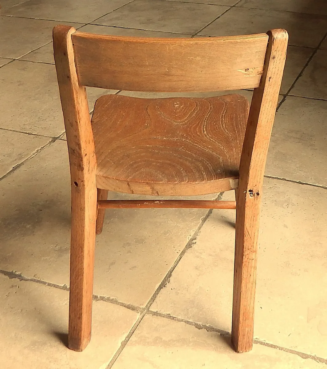 Handmade Oak Children’s Chair - Image 3