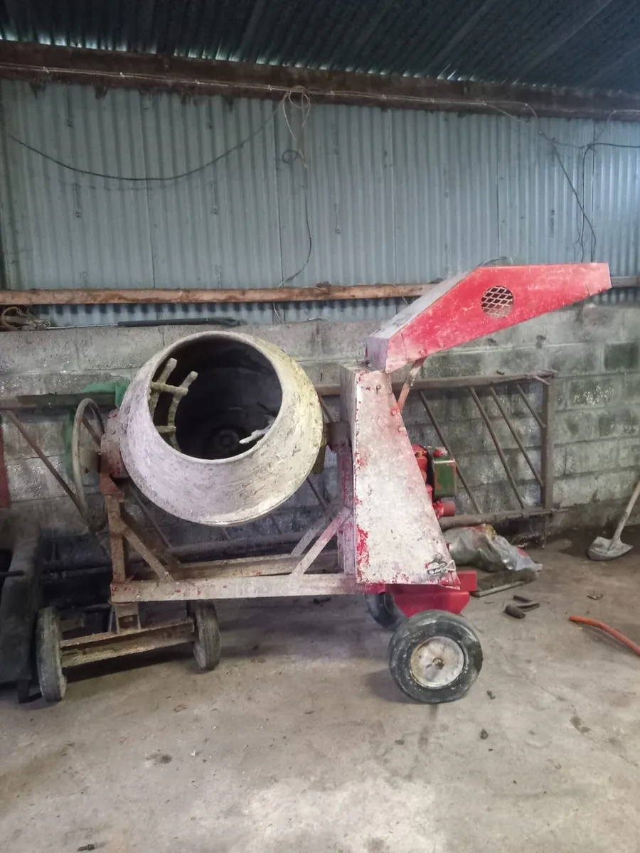 Diesel Cement Mixer - Image 1