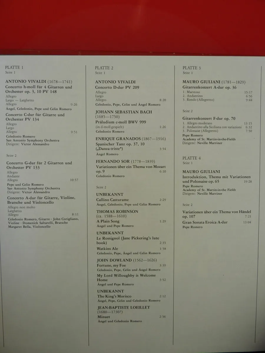 Classical guitar music on Vinyl (LPs) - Image 3