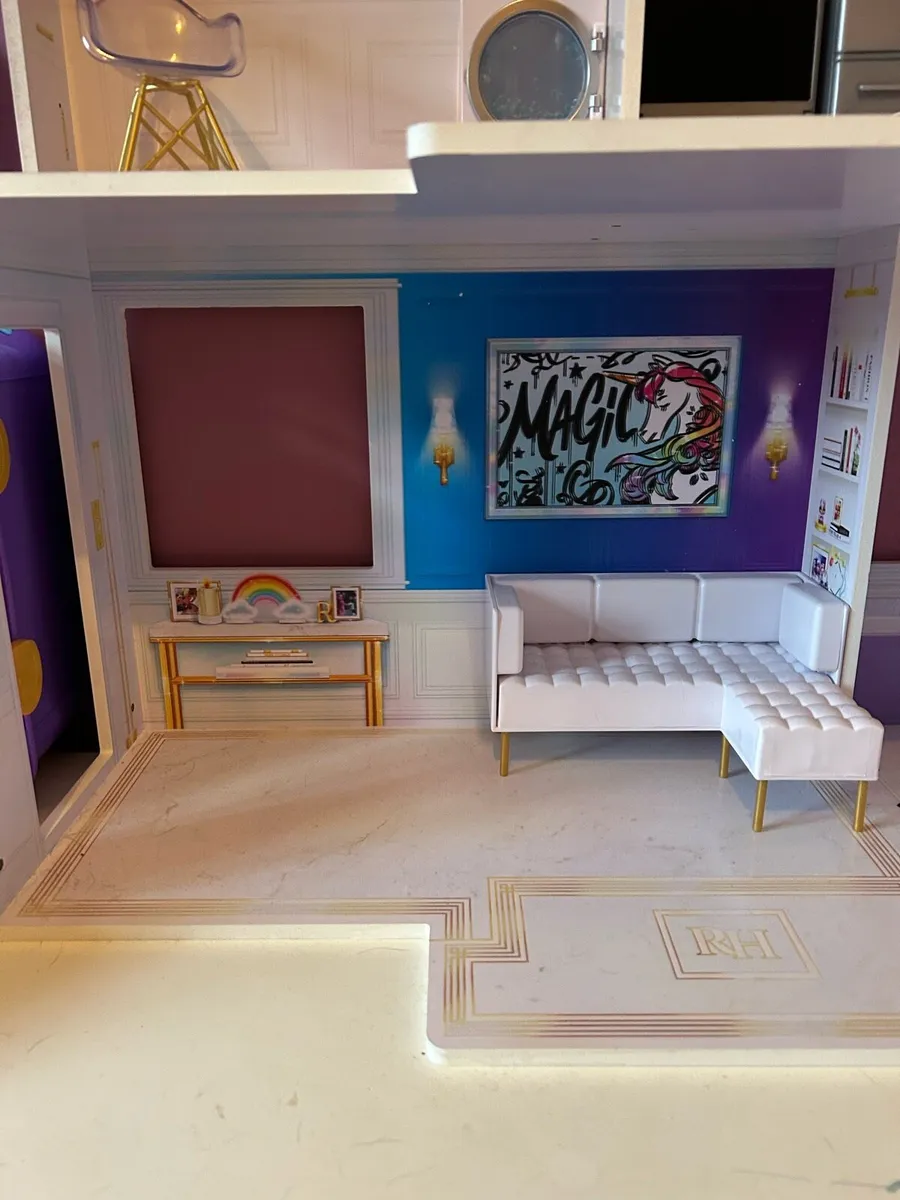 Rainbow high 3-story wooden townhouse - Image 3