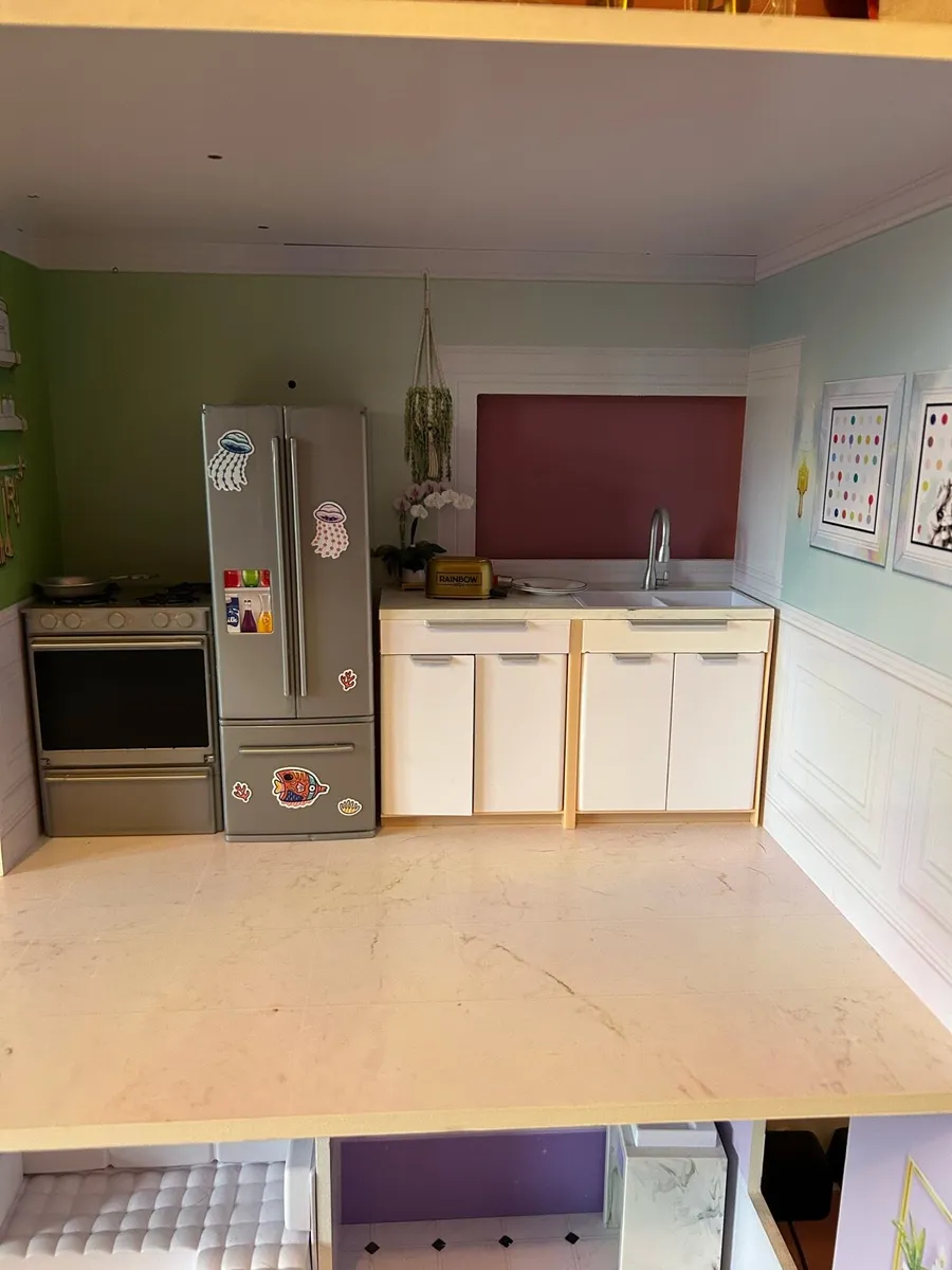 Rainbow high 3-story wooden townhouse - Image 4