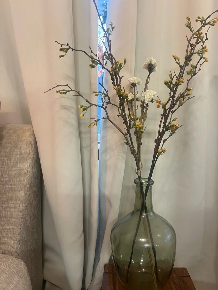 2 vases with fake branches - Image 4