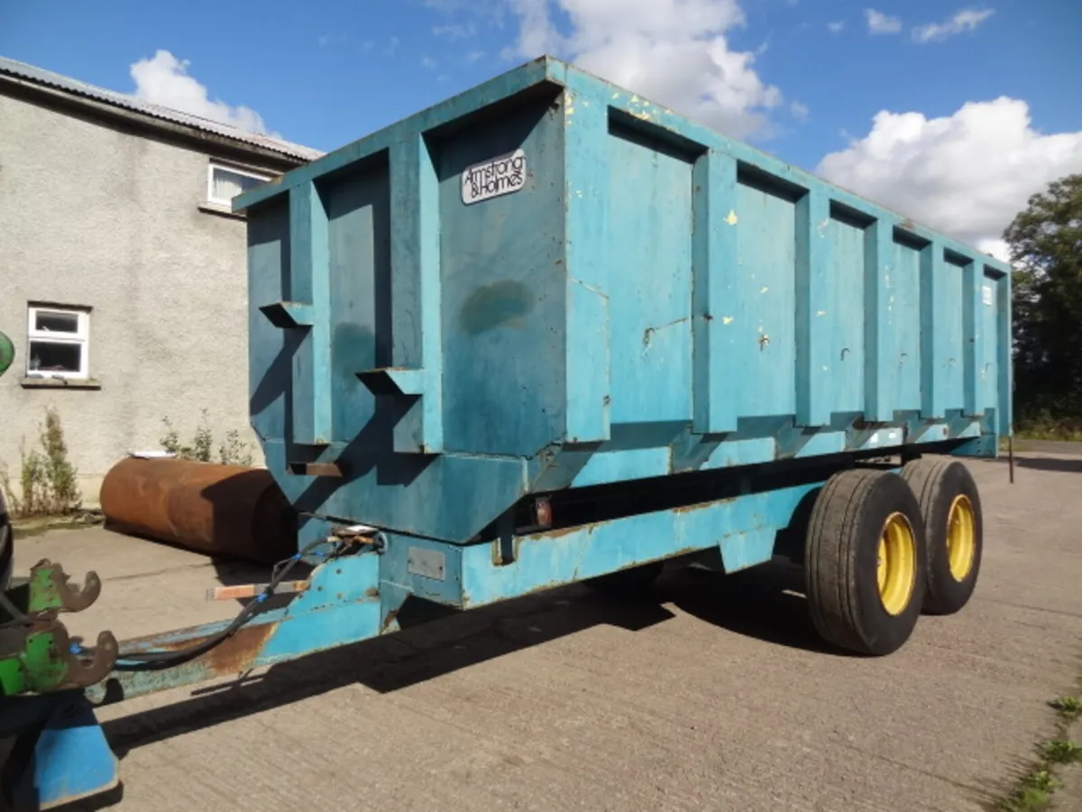 A&H 10 Ton Tipping Trailer - Image 1