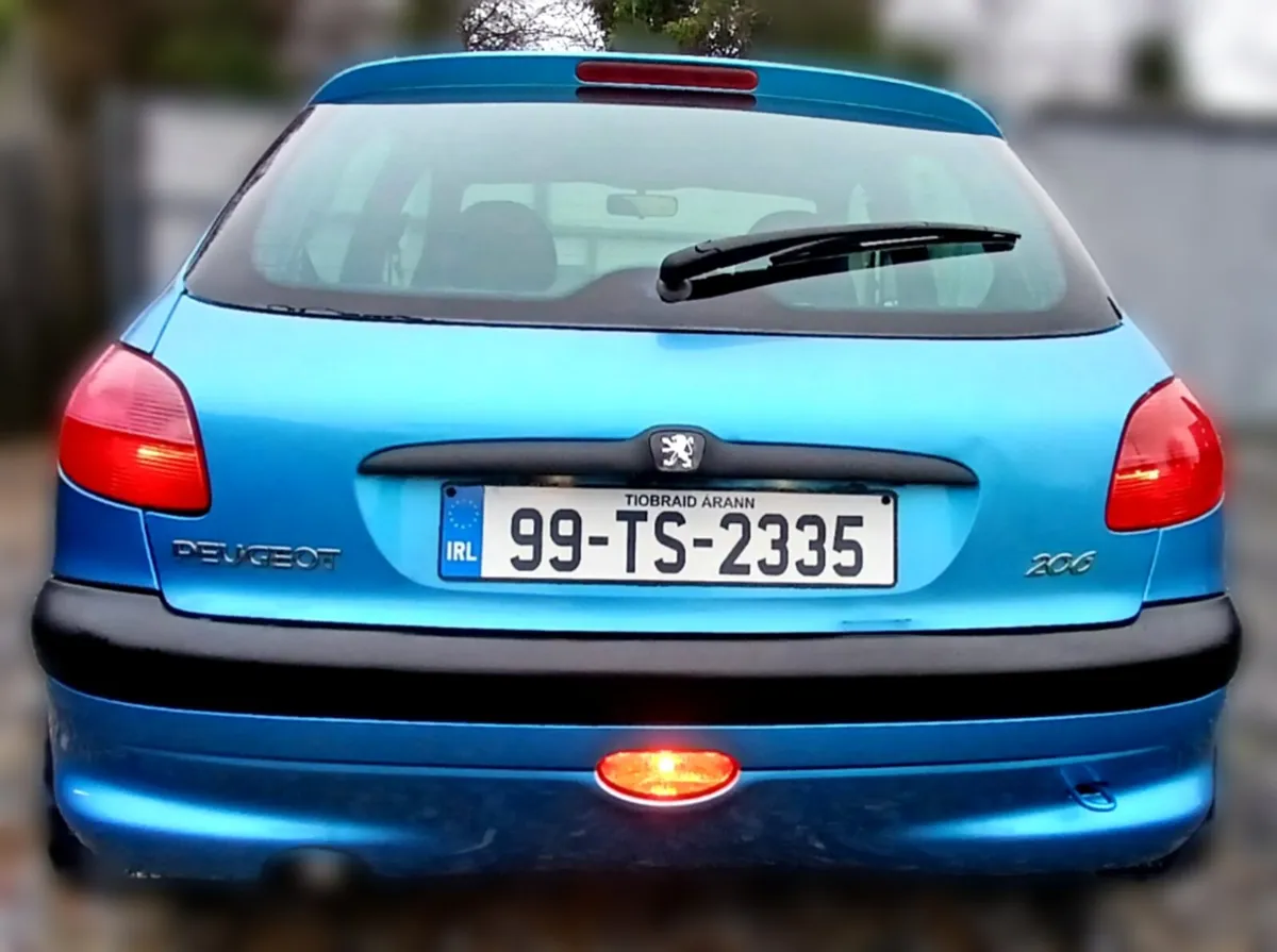 99 Peugeot  206 1.4 Lx Tax New Nct Fsh 2 Key - Image 2
