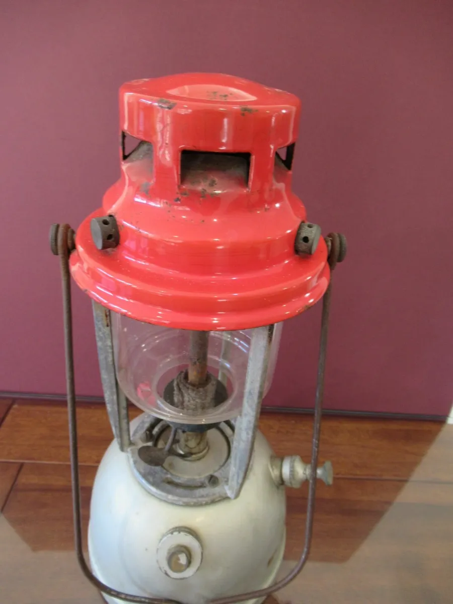 antique vintage TILLY LAMP  cottage pub cave light - Image 1