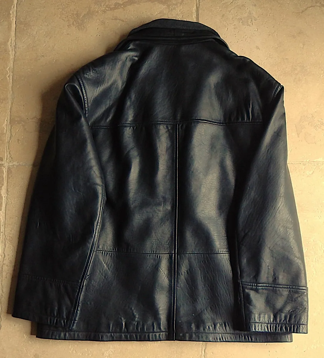 Gents Jones Diuision Black Soft Leather Jacket - Image 2