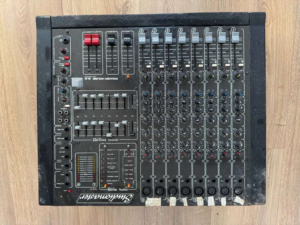 Studiomaster Power House 8-2 and Torque Speakers - Image 1
