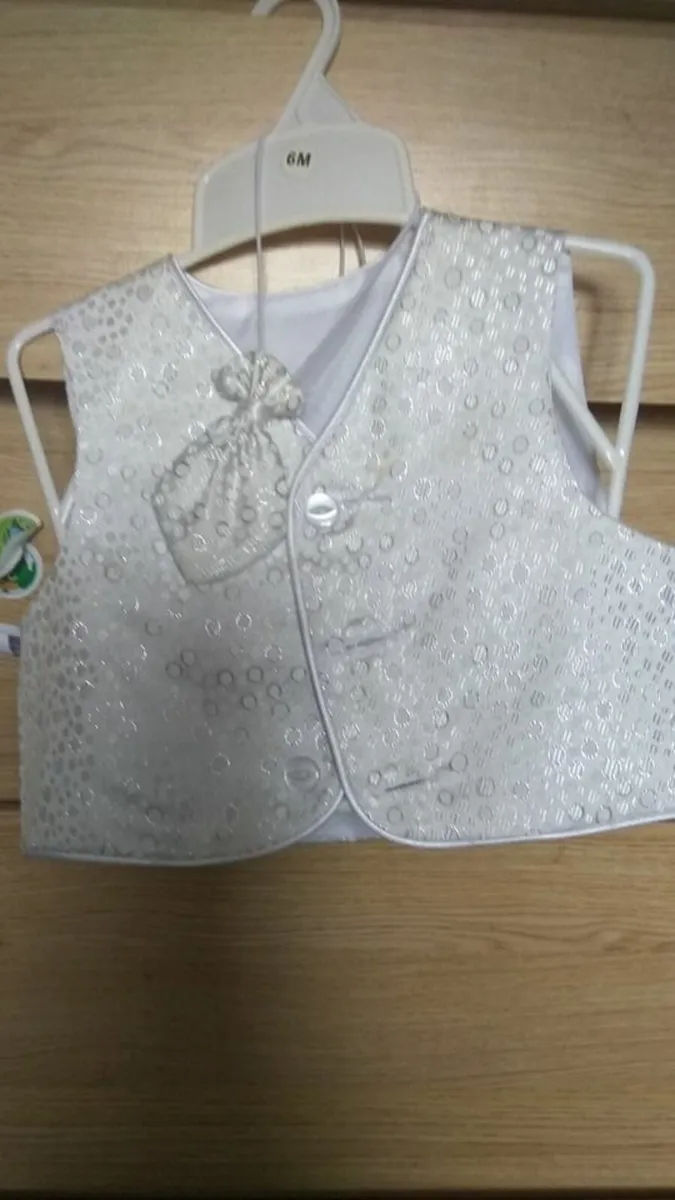 christening set like new 6 months - Image 4