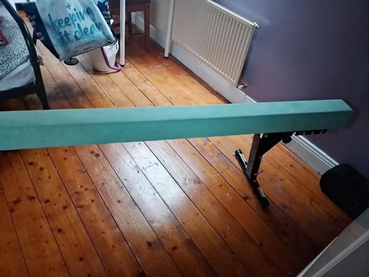 Fbsport 8ft adjustable gymnastics balance beam - Image 3
