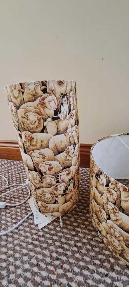 Lamp and matching light shade - Image 2