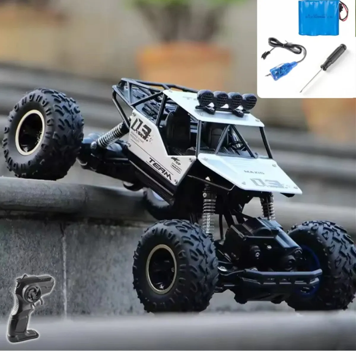 NEW 4WD RC Remote Control Stunt Car Monster Truck - Image 3