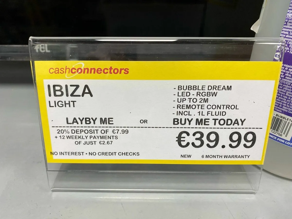 Ibiza Bubble Dream Bubble Machine NEW - Image 3