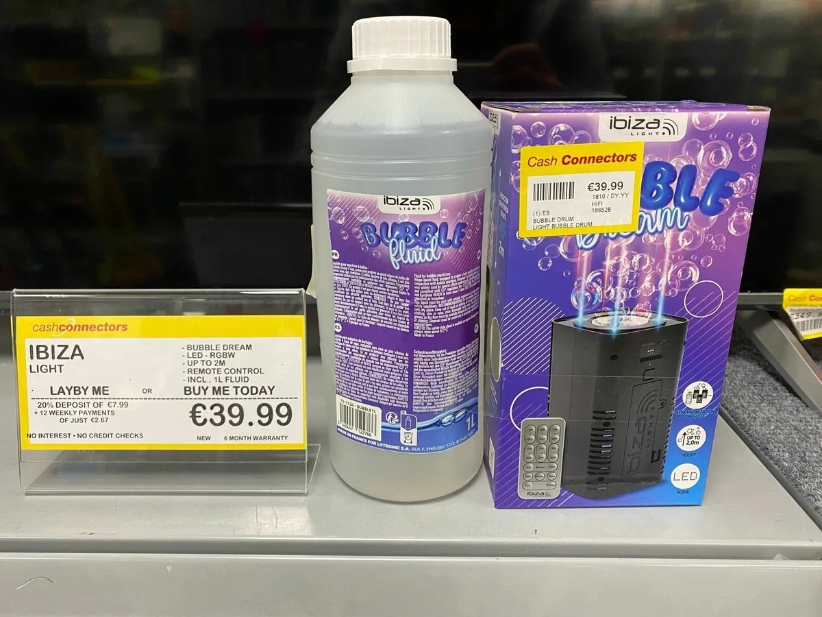 Ibiza Bubble Dream Bubble Machine NEW - Image 1