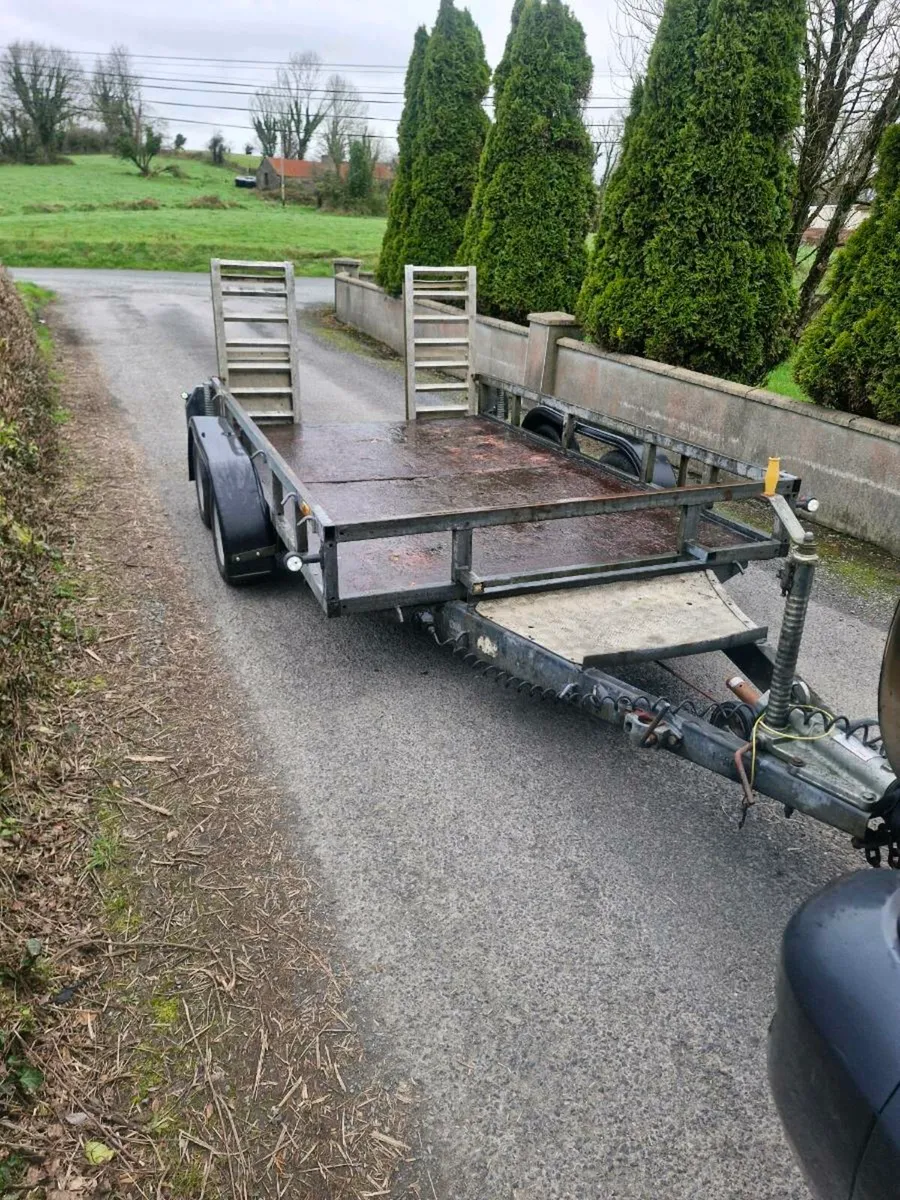 Ivor williams plant trailer - Image 1