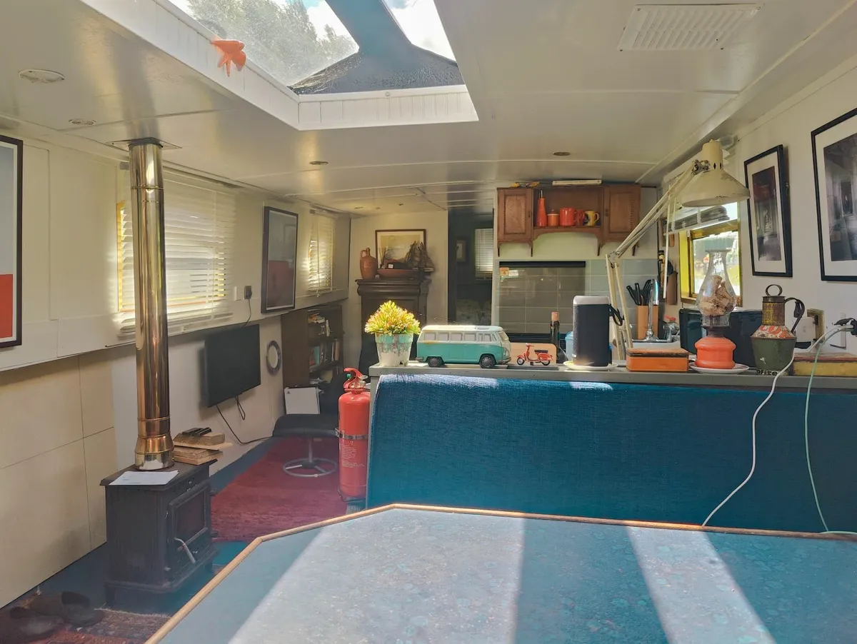 Barge boat (reduced for winter sale ) - Image 4