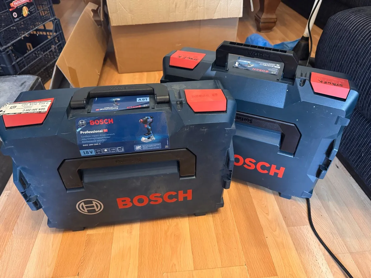 2 empty boxes bosch - Image 1