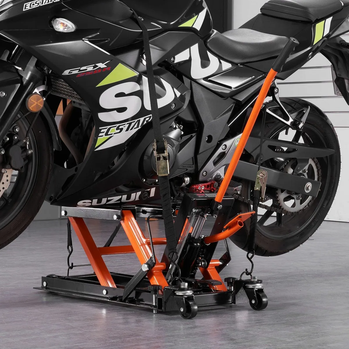 Motorcycle Hydraulic Pump Jack 1500 LBS ATV Dirt - Image 4