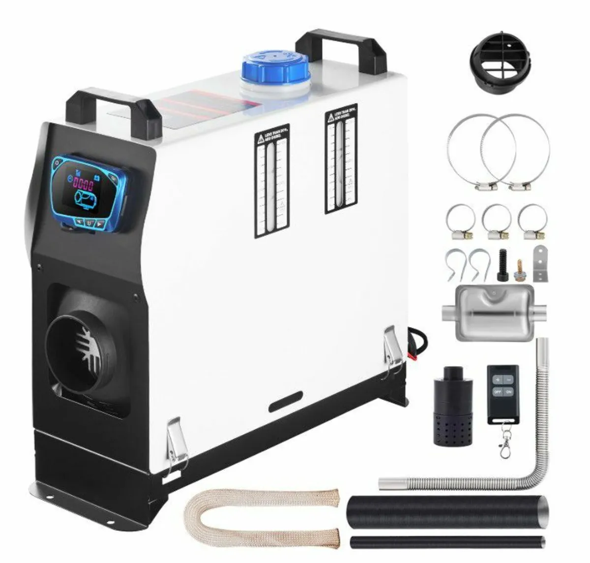 8KW Parking Diesel Air Heater, All in 1, 12V - Image 1