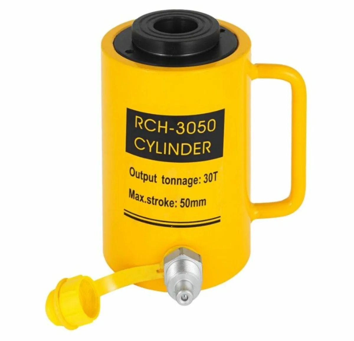 30t 50mm Hollow Plunger Hydraulic Cylinder Jack - Image 1