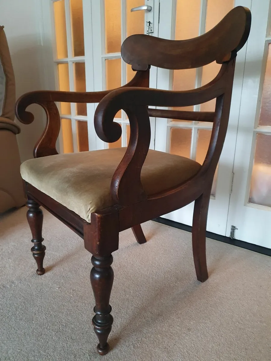 Antique Hall/Bedroom Chair - Image 1
