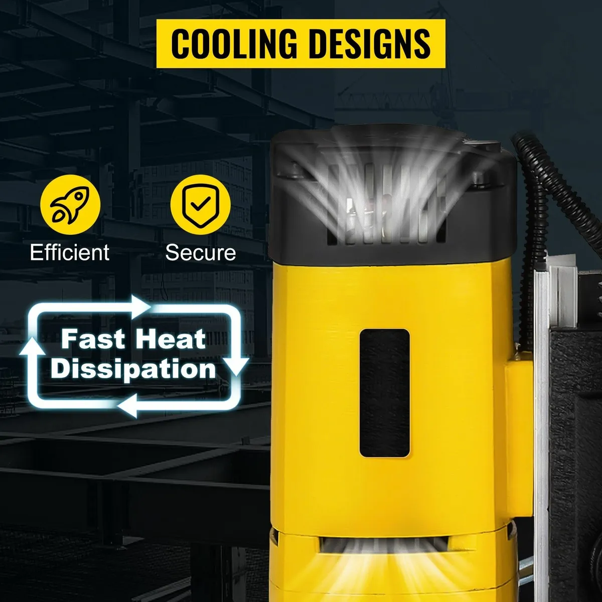 Magnetic Drill J1Z-23 1200W 23mm Base Machine - Image 4