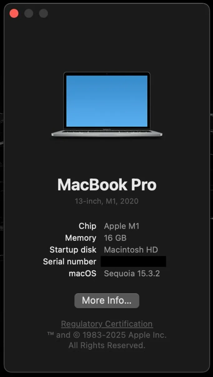 MacBook Pro 13", M1, 2020, Space Gray - Image 4