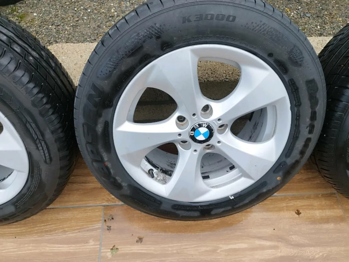 4 BMW alloys R17 pcd 5x120 - Image 2