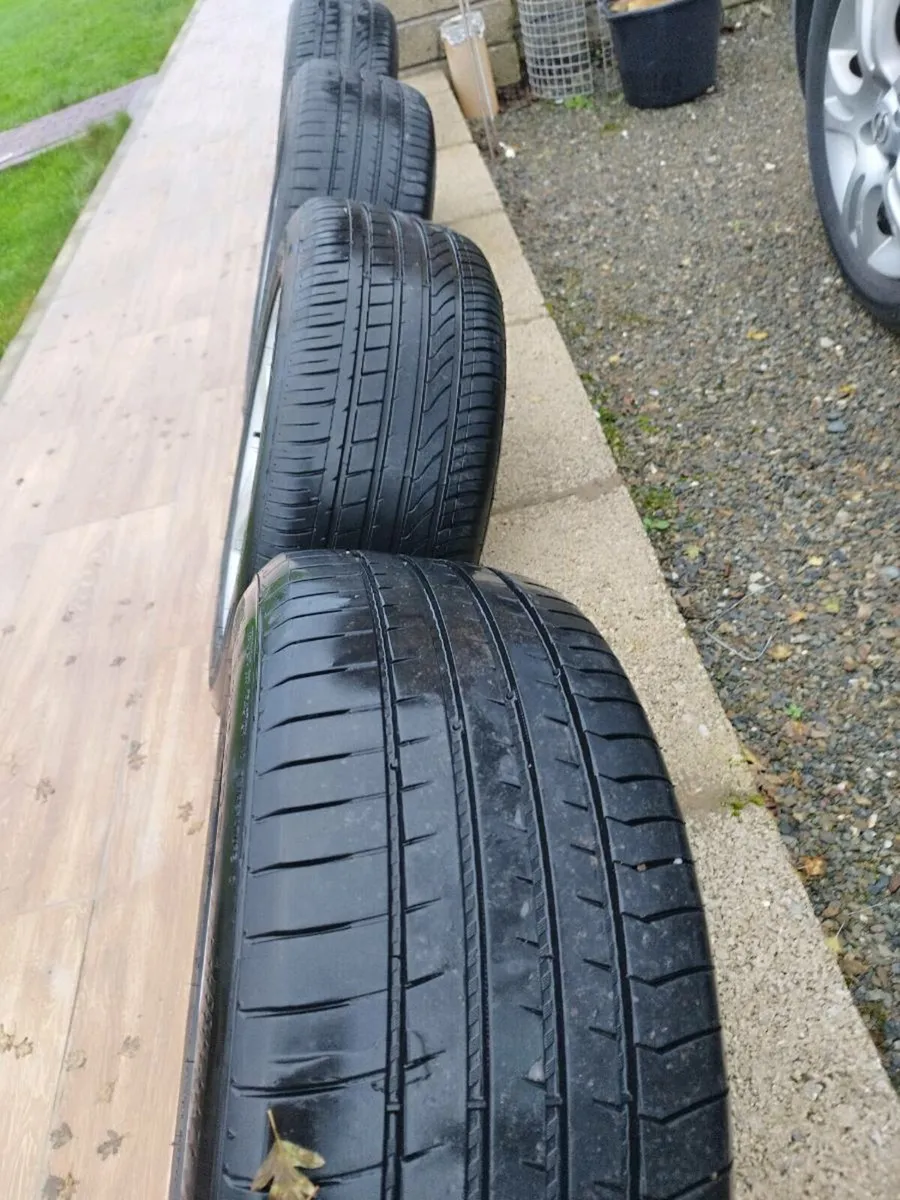 4 TIRES  235/55 r17 - Image 1