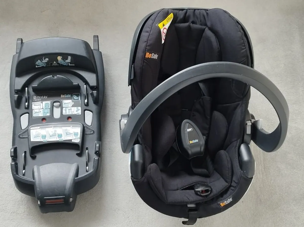 BeSafe Car Seat + ISO Fix Base - Image 1