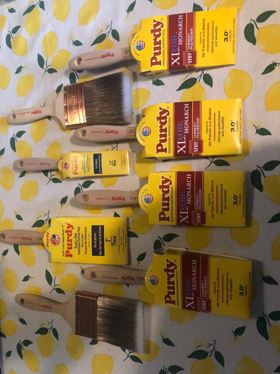 8 New Purdey professional paintbrush’s