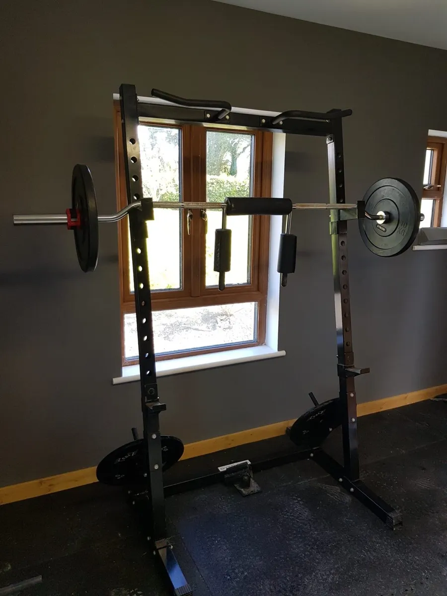 Full Gym Bundle - Cable machine, Rack, Bike - Image 2