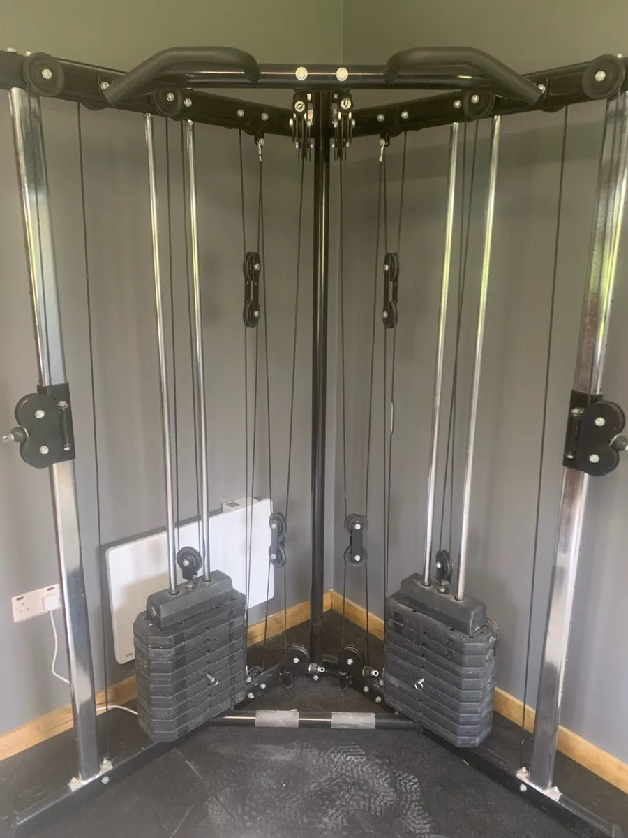 Full Gym Bundle - Cable machine, Rack, Bike - Image 1