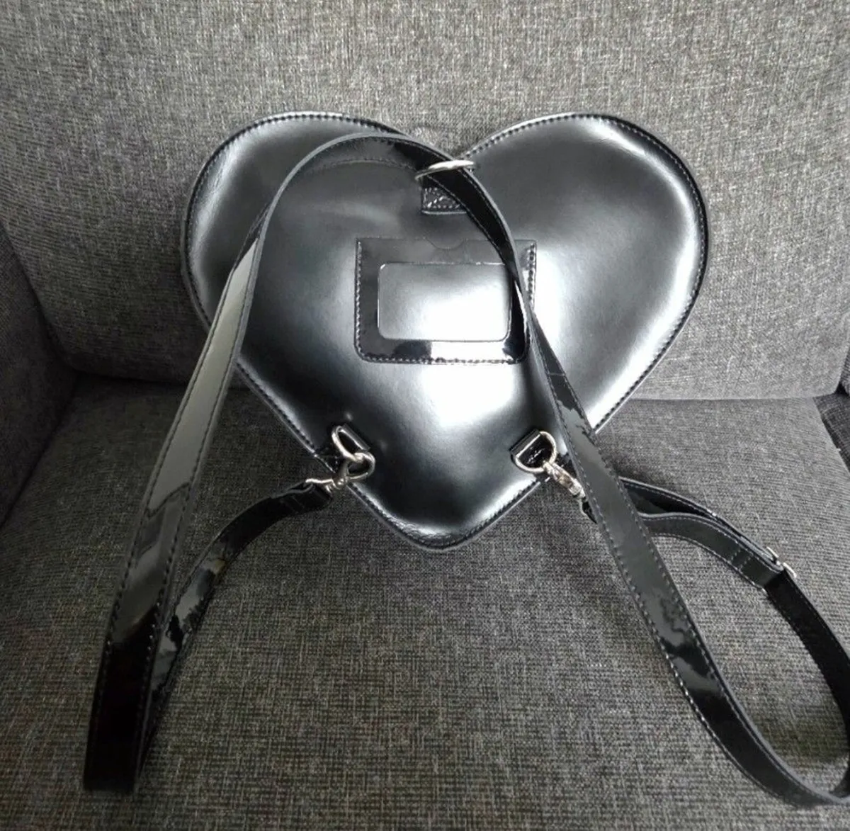 Dr. Martens black heart-shaped bag - Image 2