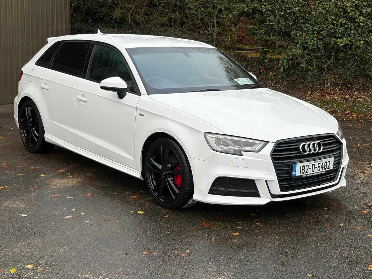 Audi A3 2018 SLINE MINT CONDITION - Image 1