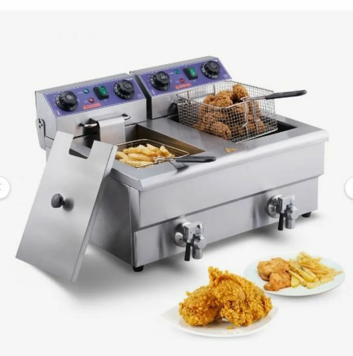 Commercial Electric Deep Fryer - Image 1