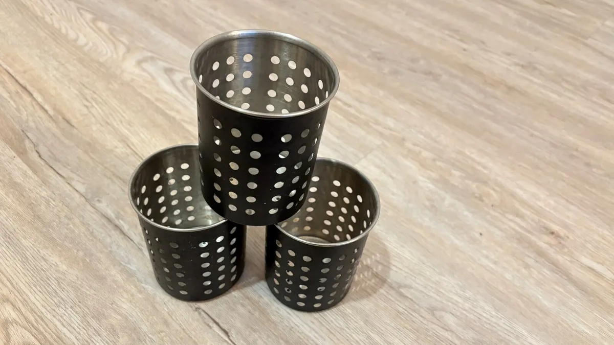 Set of 3 Cutlery Holders – Excellent Condition – C - Image 1