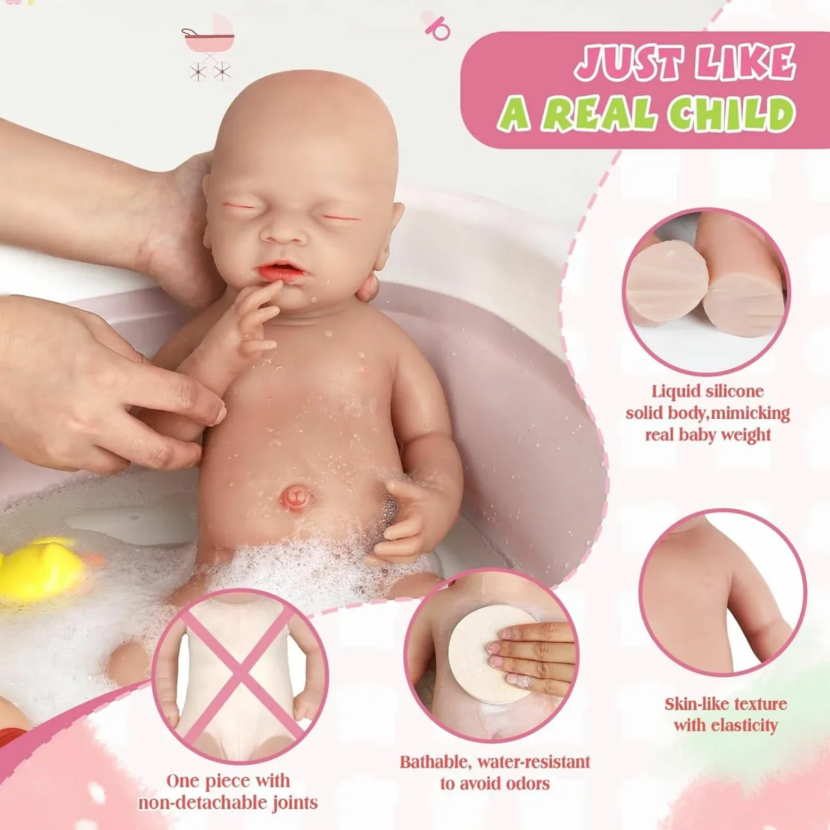 Reborn Doll Full Silicone - Image 3