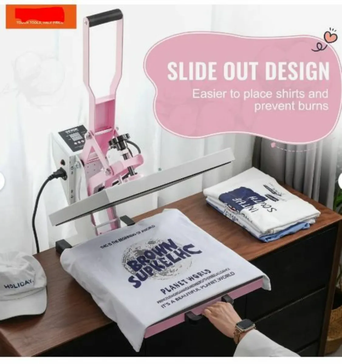 Heat Press Machine 38x38 cm - Image 2