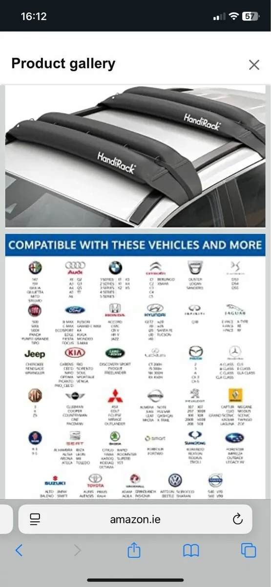 HandiRack Inflatable Roofrack - Image 1