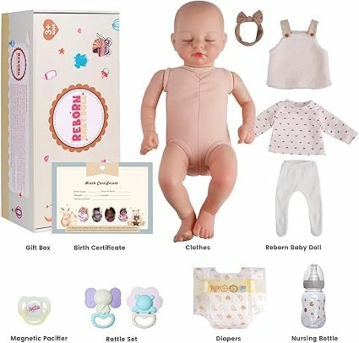 Reborn doll baby girl - Image 2