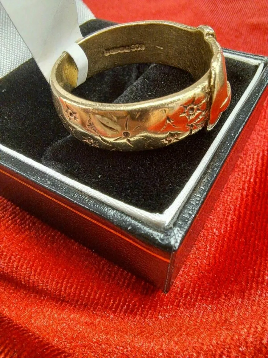 9k Buckle Ring 9CT - Image 3