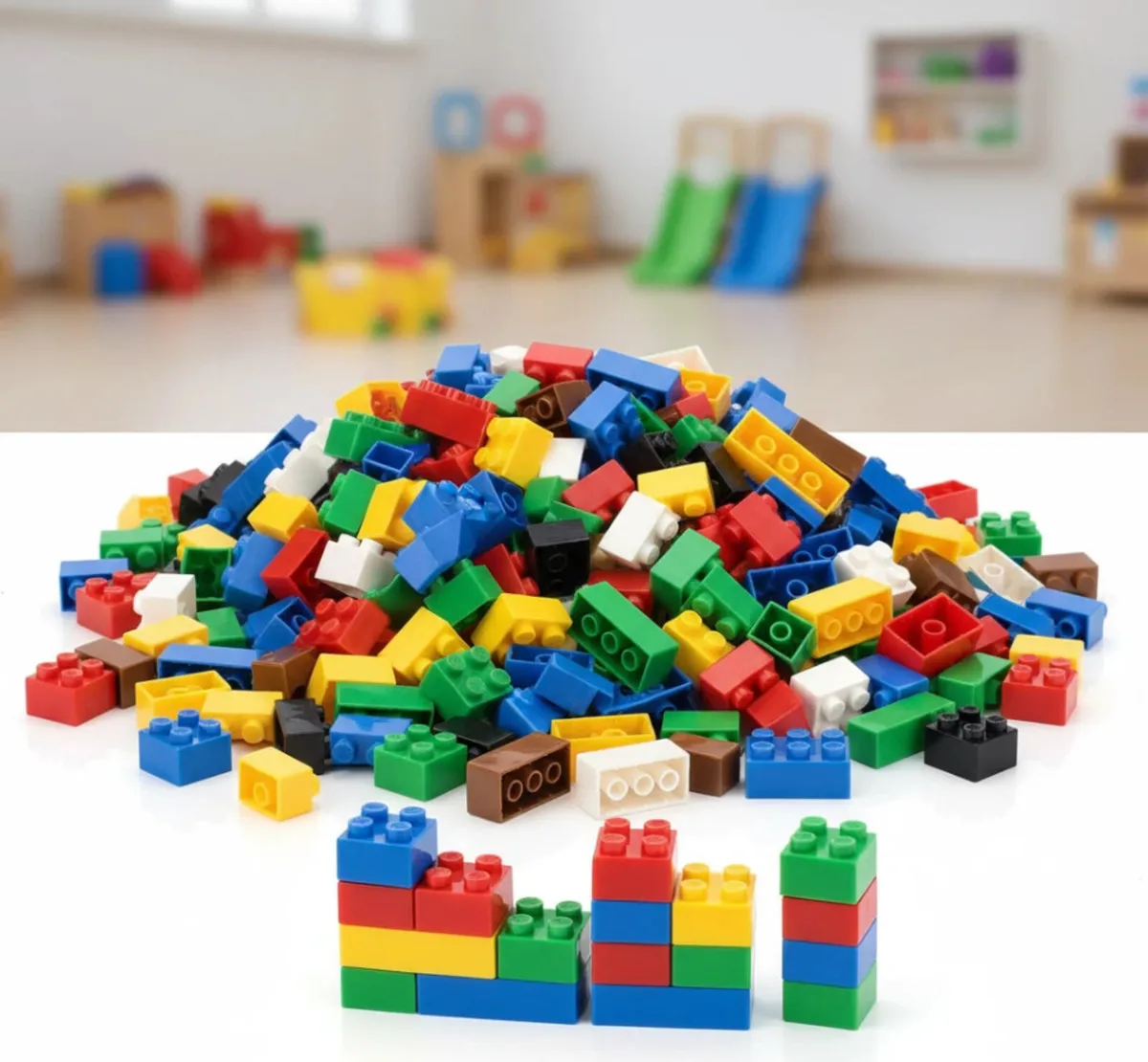 1000 Pcs NEW Assorted Building Blocks - Image 2
