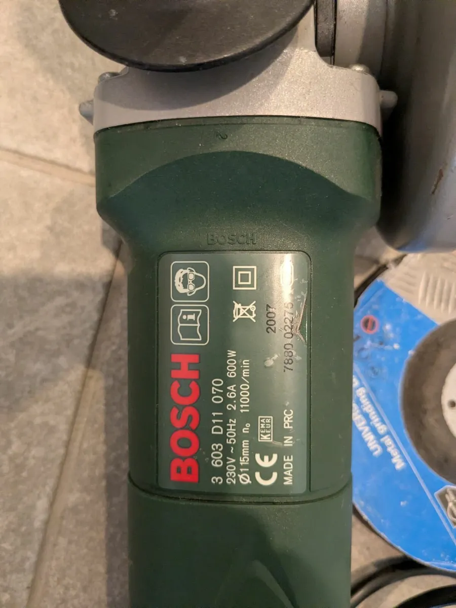 Bosch Small Angle Grinder - Image 1